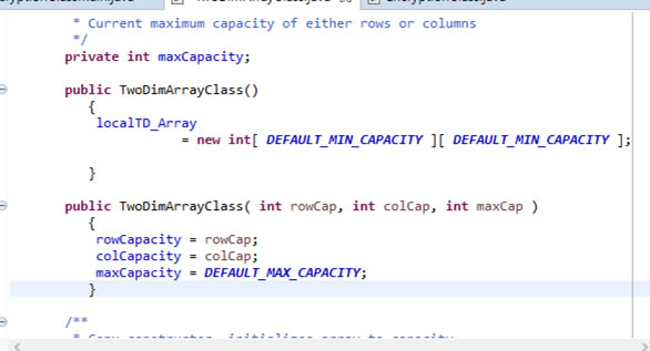 Image of constructors in java